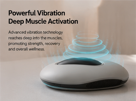 Powerful vibration, deep muscle activation