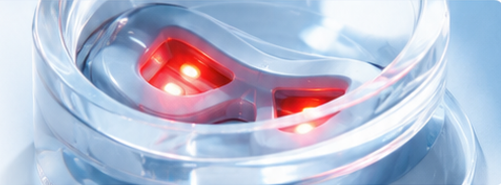 LumaRest red light and EMS technology